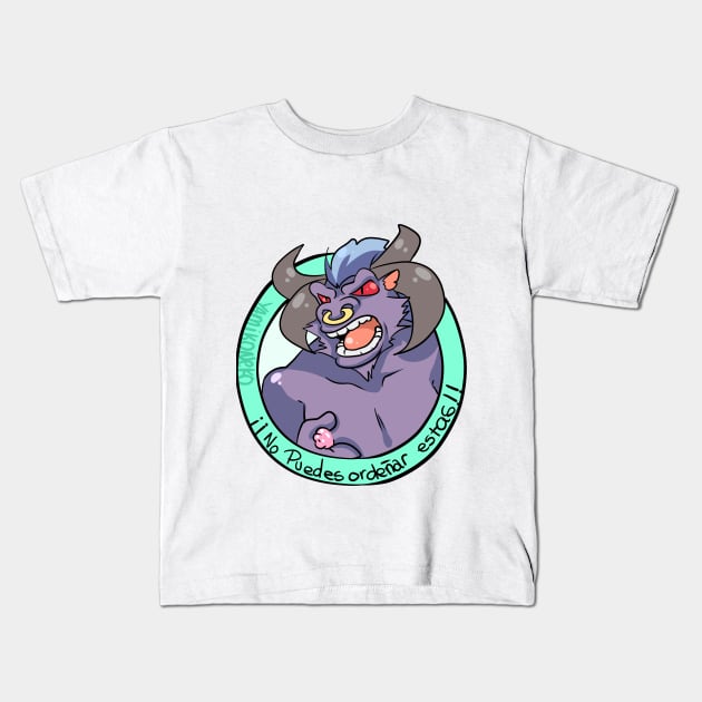 Alistar - No puedes ordeñar estas Kids T-Shirt by Yamikoneko